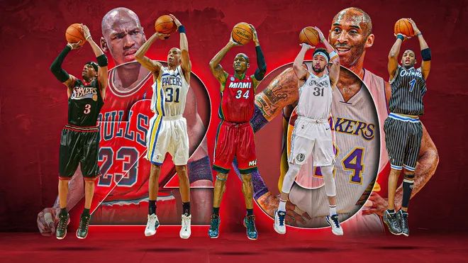 美媒評NBA歷史20大分衛(wèi):喬丹居首科比第2 哈登第5麥迪第12